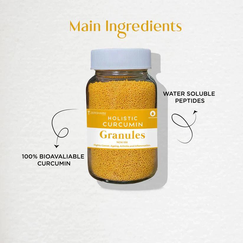 Zeroharm Sciences Holistic Curcumin Granules NCM 100