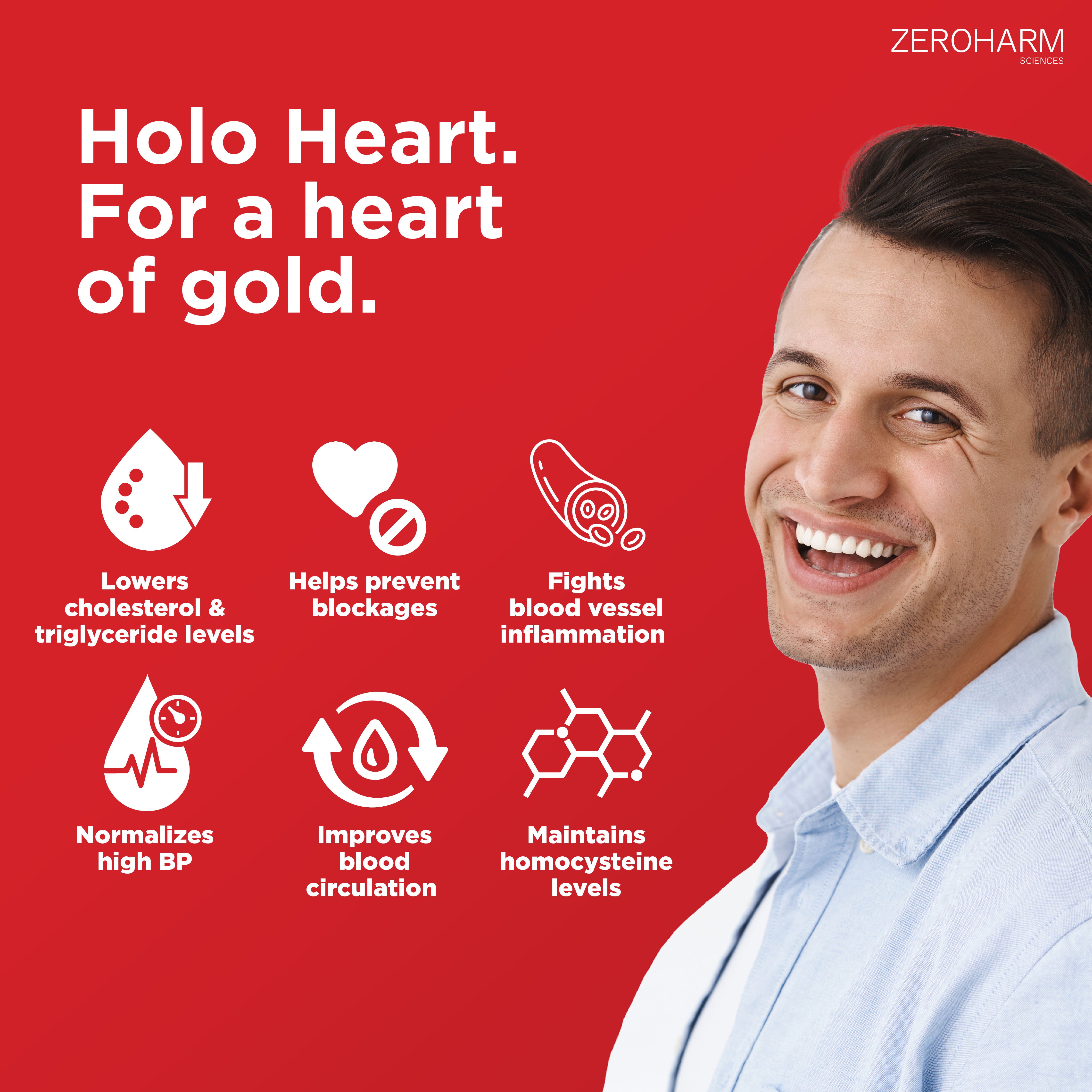Zeroharm Sciences Holo Heart Tablet