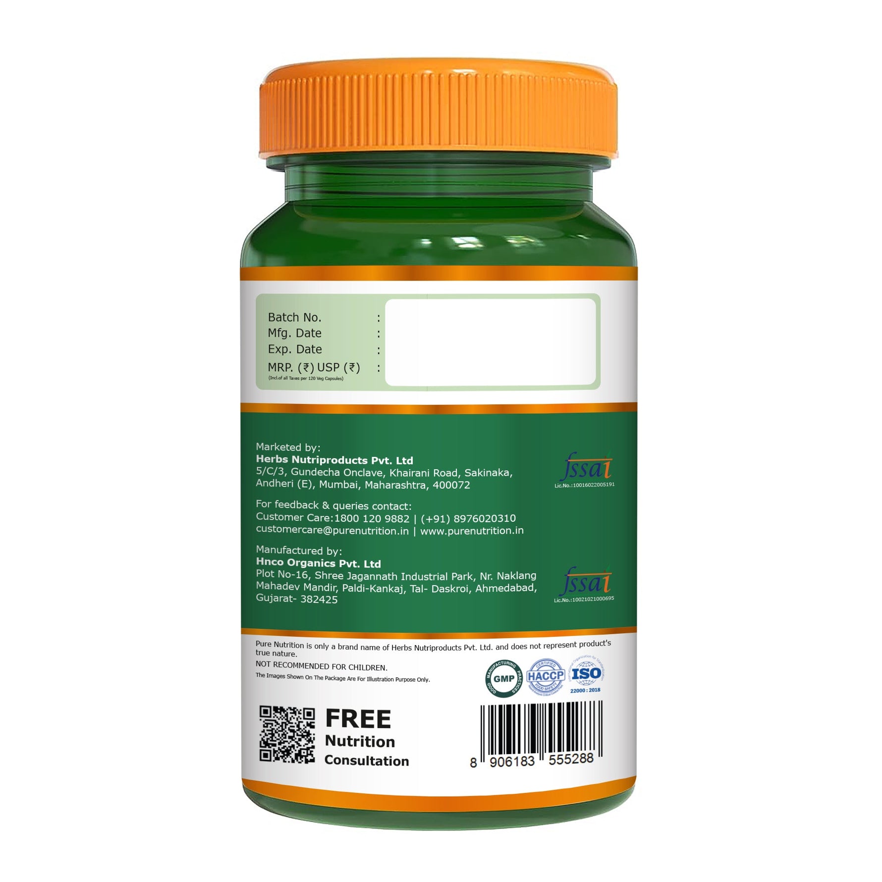 Pure Nutrition Horny Goat Weed – 120 Vegetarian Capsules | Herbal Vitality Support