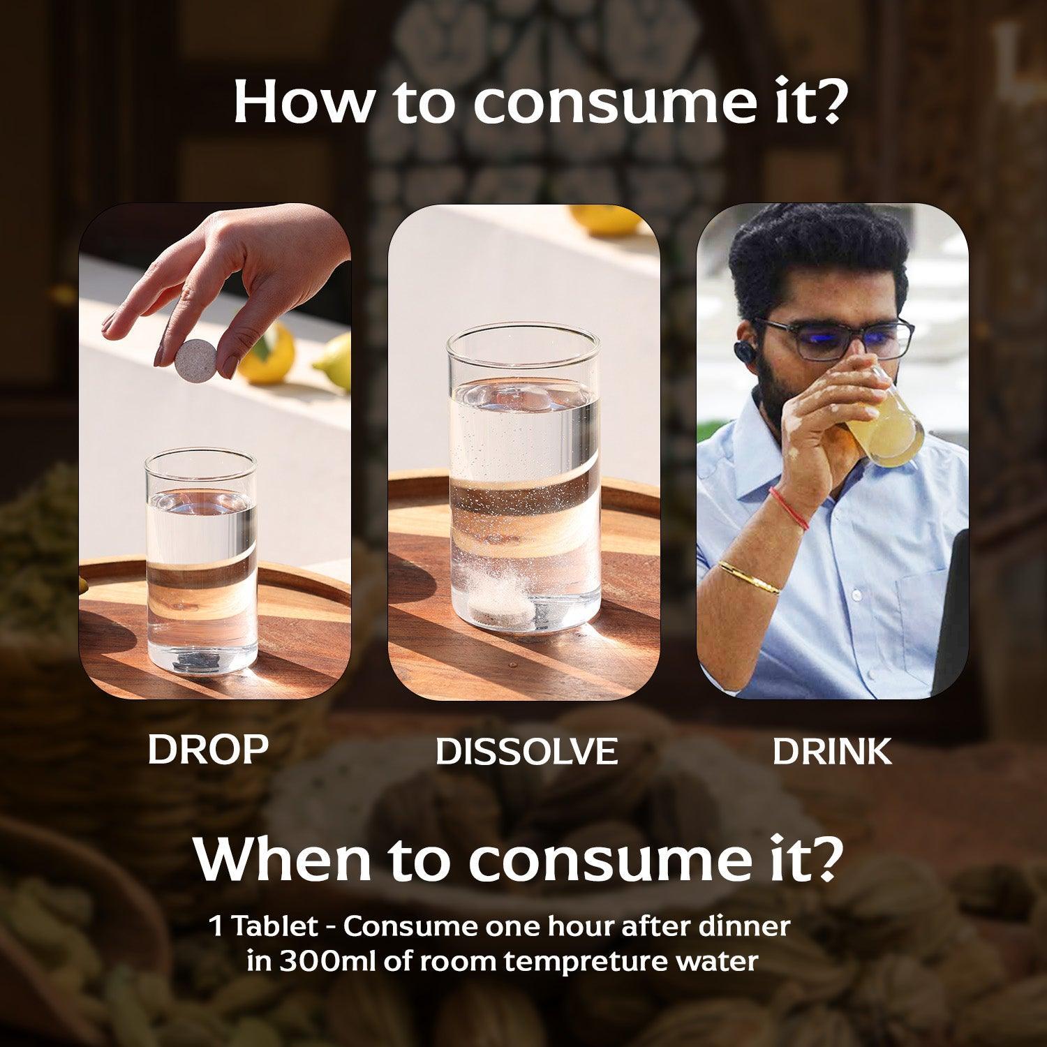 Panchamrit Triphala Effervescent Tablets