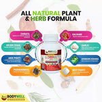 Bodywell Ayurveda HridayaPlus Capsules – Cardiovascular Wellness & Vascular Support – 60 Capsules (500mg)