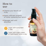 Moha Hydrating Face Serum 30ml - Deep Moisture Boosting Glow Serum for Dry Skin
