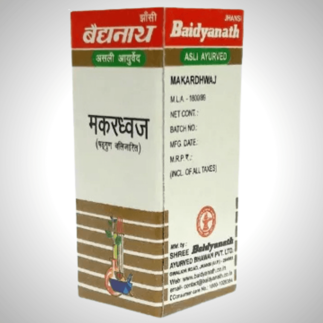 Baidyanath Makardhwaj (Sadgun.) -  2.5 gm in Each Pack