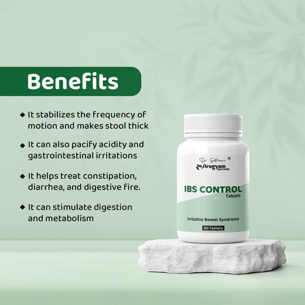 Arogyam Digestive Comfort Tablets – Ayurvedic Herbal Support for Digestive & Gut Wellness – 60 Tablets