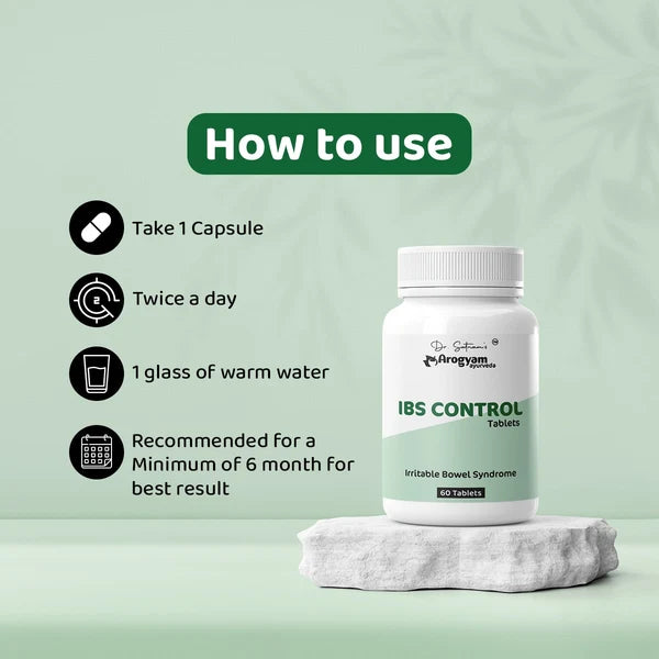 Arogyam Digestive Comfort Tablets – Ayurvedic Herbal Support for Digestive & Gut Wellness – 60 Tablets