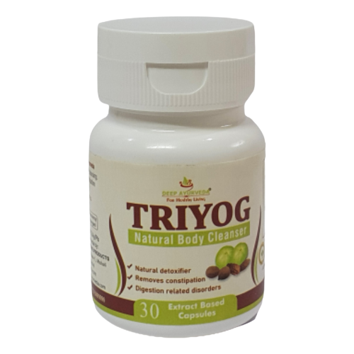Deep Ayurveda Triyog Natural Body Cleanser Extract Based Capsule