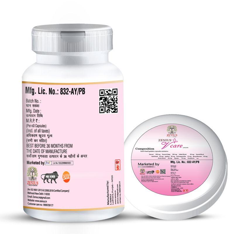 Zenius V Care Kit - Vegina Tightening Medicine for Female Sexual Health Supplement