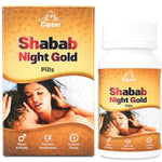 Cipzer Shabab Night Gold 10 Pills | Herbal Sex Wellness Formula for Men | Supports Sex Drive, Timing, Stamina, Power, Extra Performance | Ayurvedic Vitality Booster for Strength, Energy, Intimacy & Long Lasting Confidence for Men