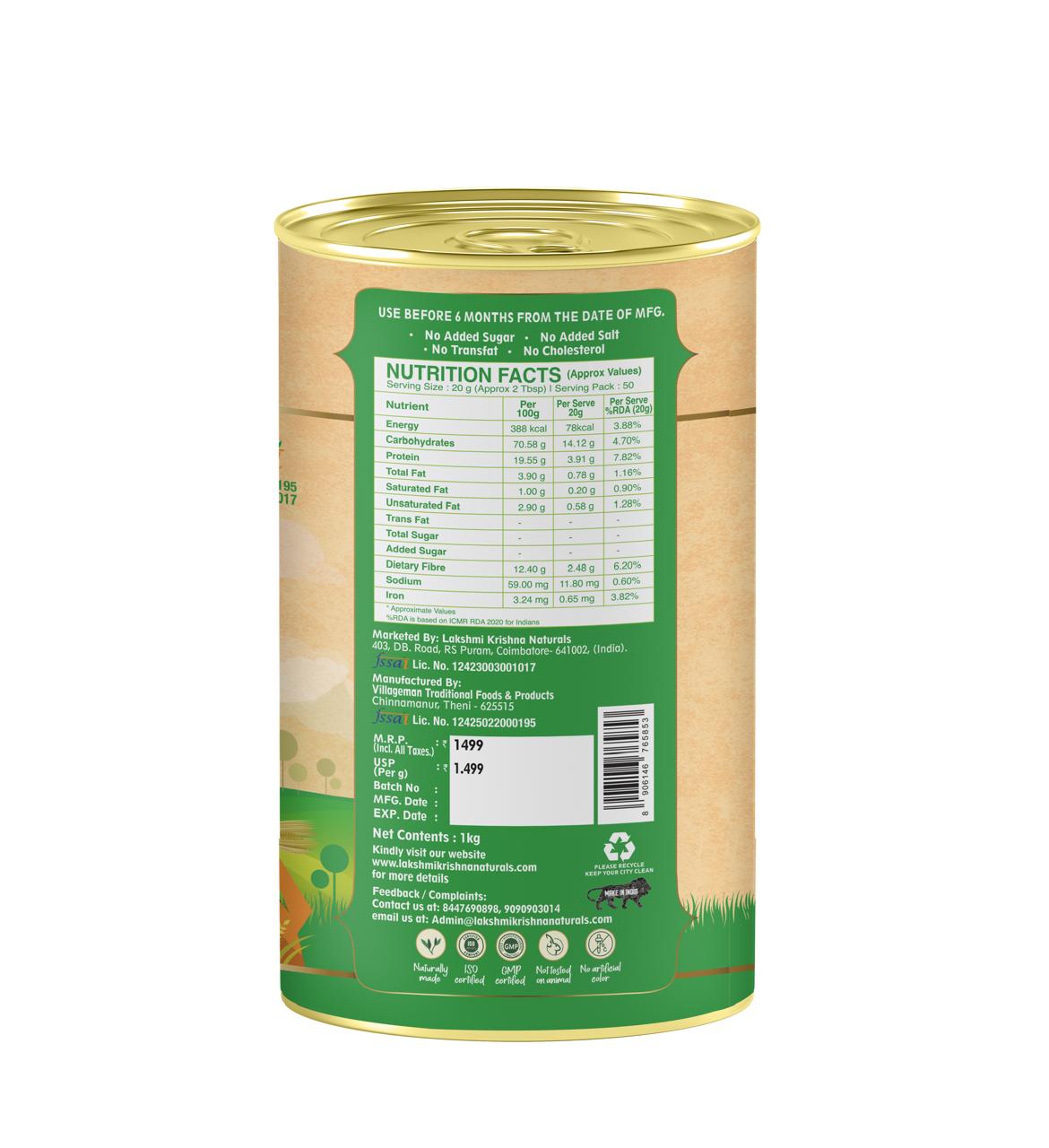 Lakshmi Krishna Naturals Slim & Strength Weight Management Powder | 1 kg