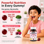 Suplee Chelated Iron Bisglycinate Gummies with Vitamin C Supplement