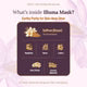 ĀRVA Illuma Brightening Face Mask Powder by Earthy Concepts | Ayurvedic Saffron & Licorice Face Pack | Herbal Skin Glow | 50 g