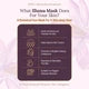 ĀRVA Illuma Brightening Face Mask Powder by Earthy Concepts | Ayurvedic Saffron & Licorice Face Pack | Herbal Skin Glow | 50 g