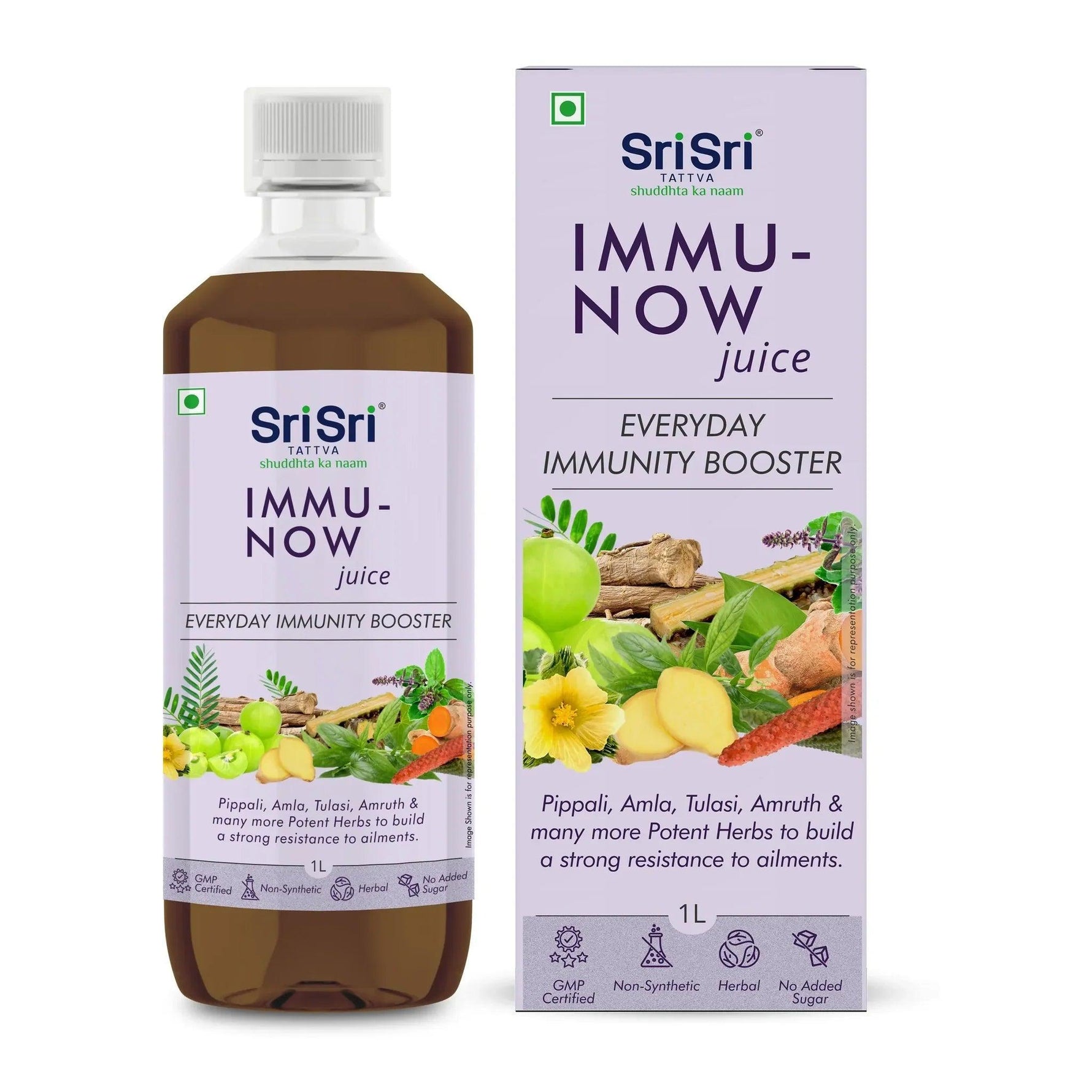 Sri Sri Tattva Immu-now Juice for Immunity Boost | No Added Sugar