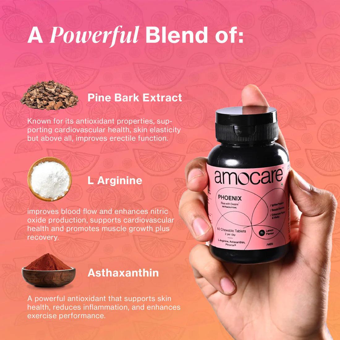 Amocare Phoenix Chewable Tablet Lemon - 60 Tablets