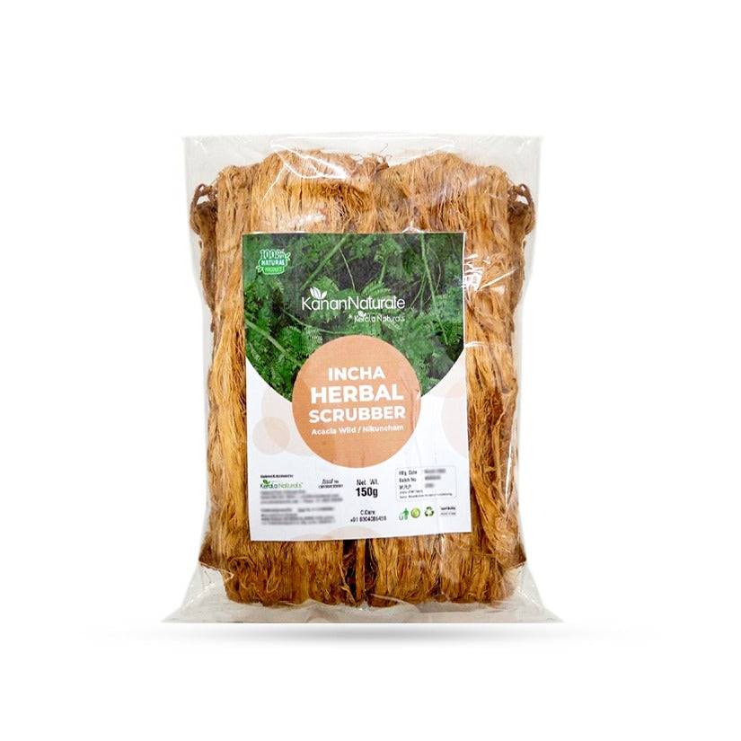 Kerala Naturals Incha Herbal Scrubber - 150gms