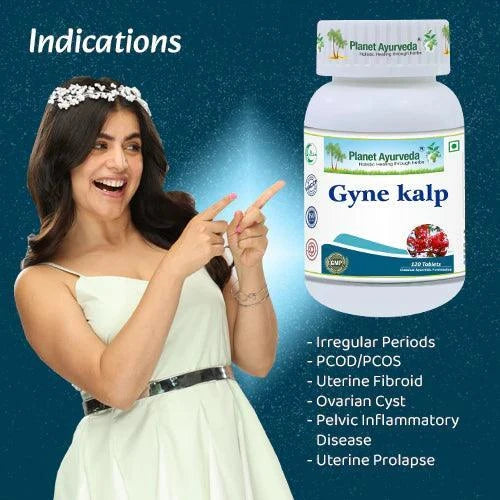 Planet Ayurveda Gyne Kalp - 120 Tablets