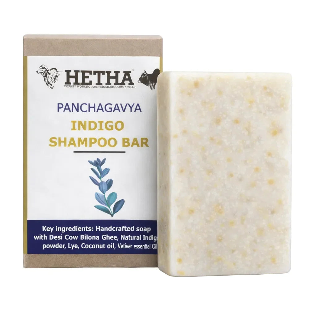 Hetha Indigo Shampoo Bar - 100g