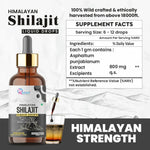 Raskam Pure Himalayan Shilajit liquid Drops - 30ml | Rich in Fulvic acid | Natural extract from Himalayas | 100% Pure Shilajit | Boosts Stamina And Energy | Boosts Stamina And Energy