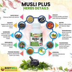 BodyWell Musli Plus Capsules – Premium Ayurvedic Vitality & Strength Support – 60 Capsules
