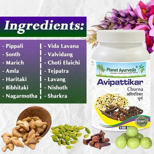 Planet Ayurveda Avipattikar Churna - 100gm Churna