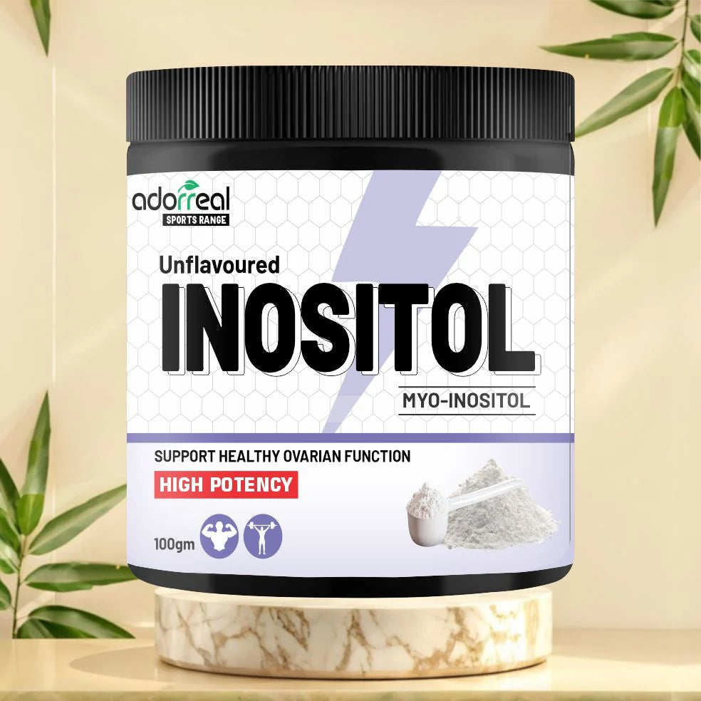 Adorreal Myo-Inositol Powder Unflavoured | 100g Supplement Powder