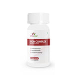 Vitaone Iron Complex (Iron Bisglycinate) Capsules (60s) | Non-Constipating High Absorption Iron with Vitamin C & Folic Acid