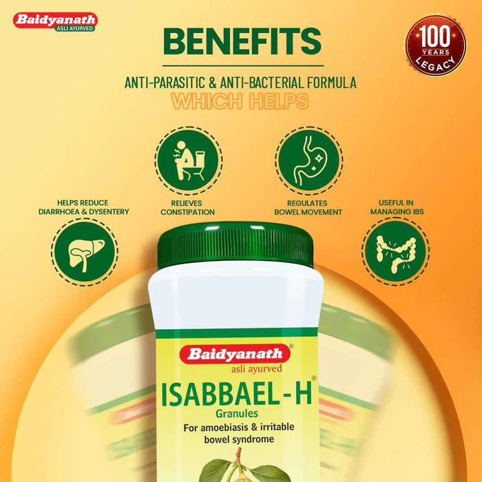 Baidyanath Isabbael-H Granules - 200 Tablets