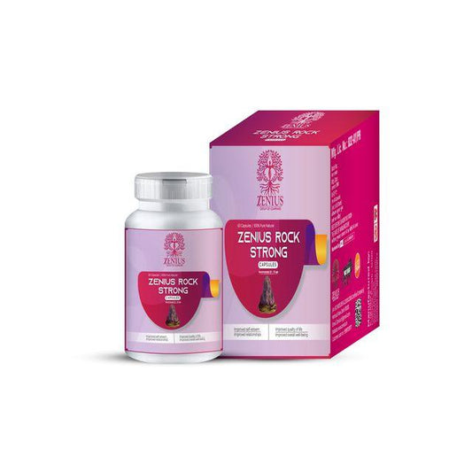 Zenius Rock Strong Capsules(50-70) - Sexual Stamina Booster Capsules for Sexual Health and Stamina Boosting - 30 Capusles
