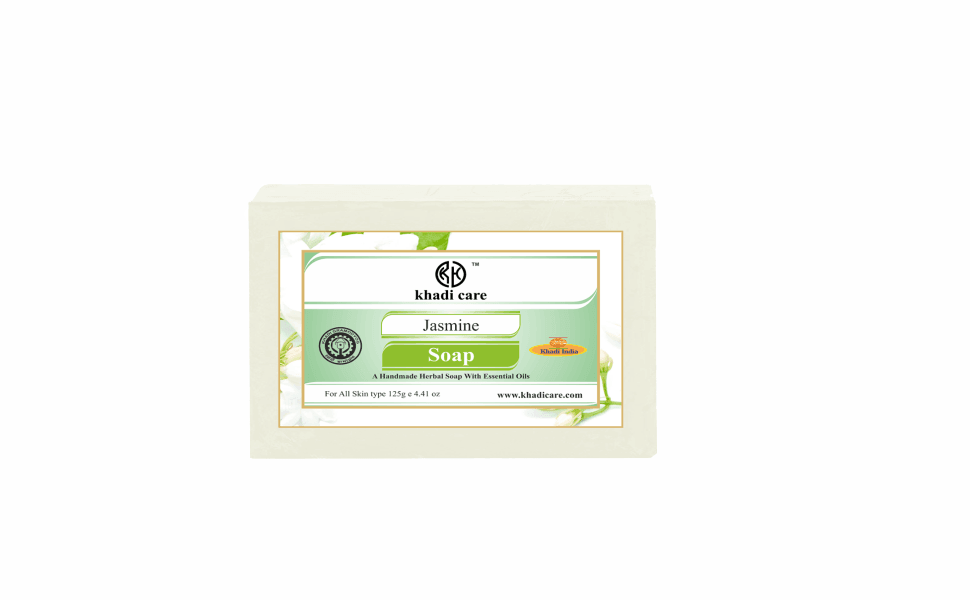 Khadi Care Herbal Jasmine Soap - 125g
