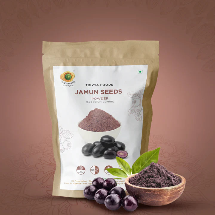 Trivya Foods Jamun Seed Powder - 200gm
