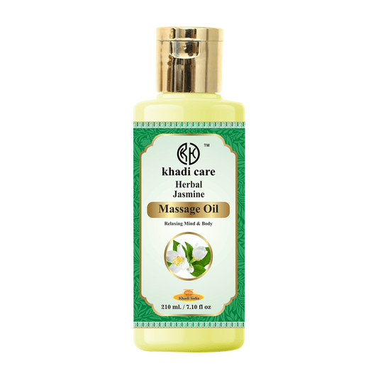 Khadi Care Herbal Jasmine Massage Oil - 210ml