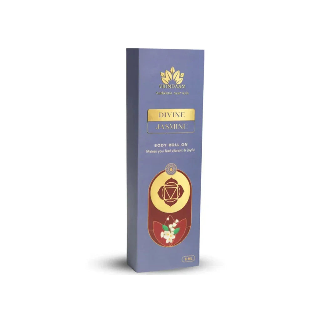 Vrindaam Divine Jasmine Body Roll On - 8ml