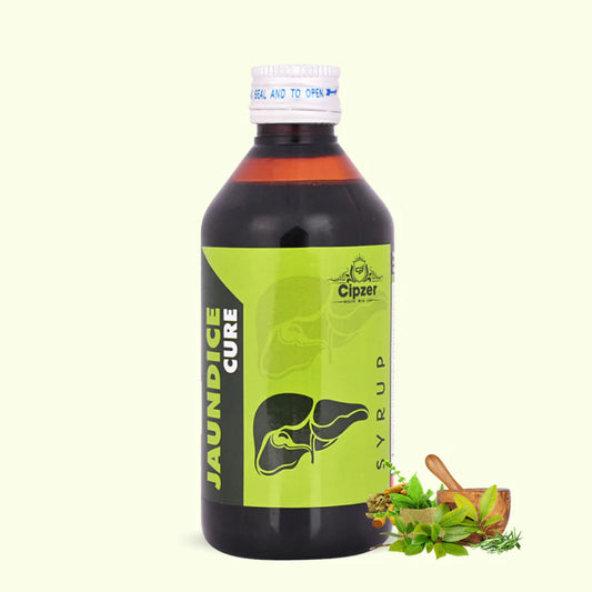 Cipzer Jaundice Cure Syrup - 100ml | Herbal Liver Tonic For Jaundice Relief & Healthy Liver Function