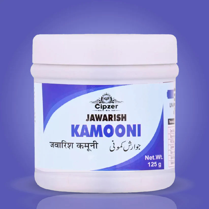 Cipzer Jawarish-E-Kamooni Mushil - 125 GM | Herbal Remedy for Indigestion, Gas, Acidity & Appetite