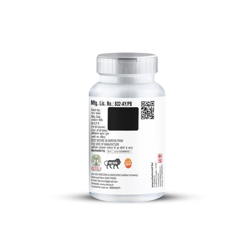 Zenius Immunity Booster Capsules - Immunity Booster Capsules for Immunity, Energy, and Bone Strength - 60 Capsules