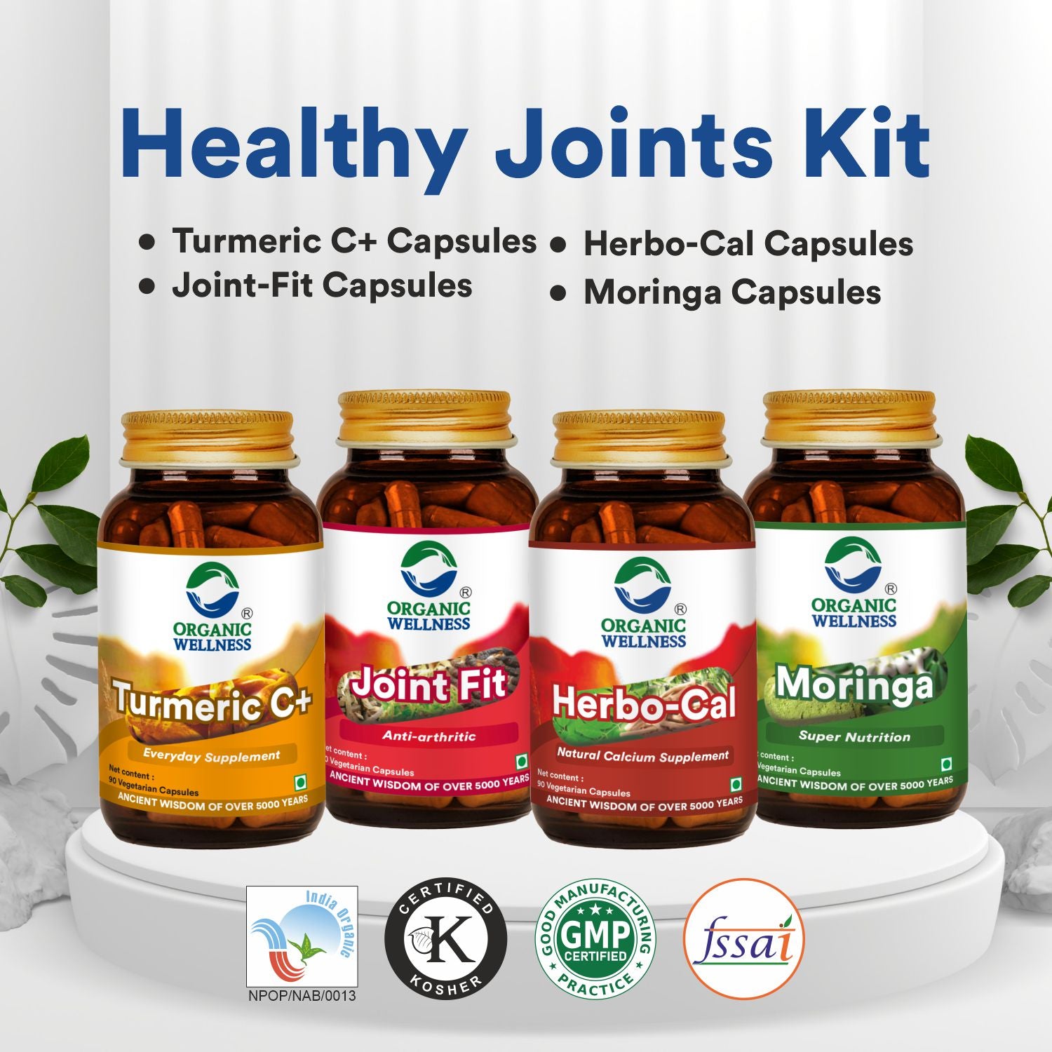 Organic Wellness Healthy Joints Kit Assortment