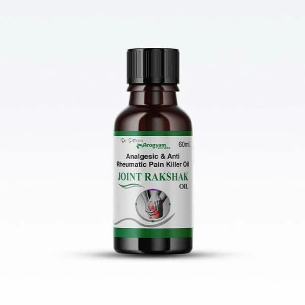 Arogyam Joint Rakshak Oil – Ayurvedic Joint & Muscle Massage Oil for Pain, Stiffness & Mobility Support – 60ml