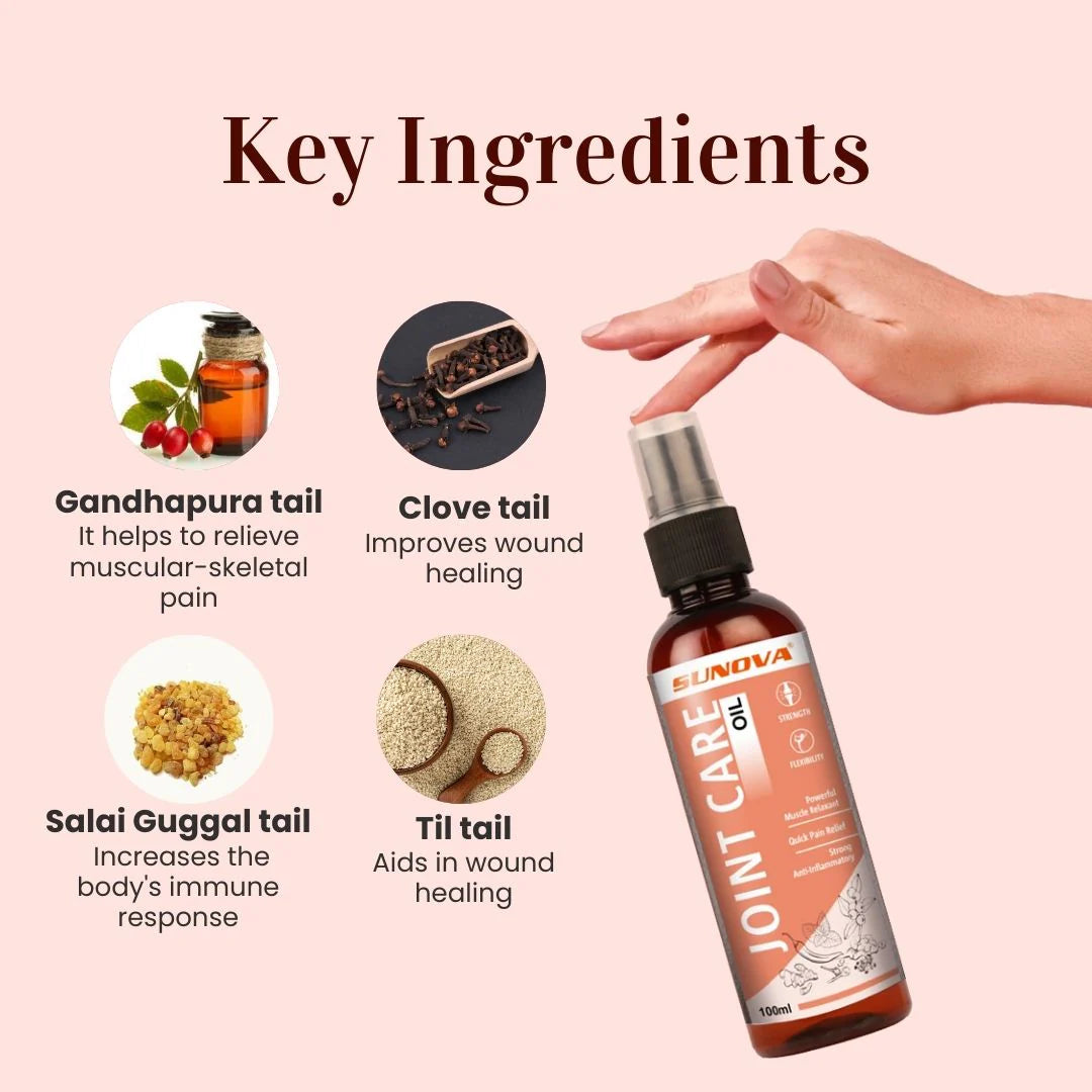 Sunova Joint Care Oil - 100ml