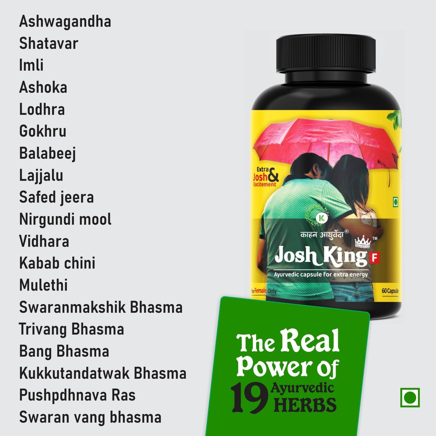 Kaahan Ayurveda JoshKing Capsule (Female)