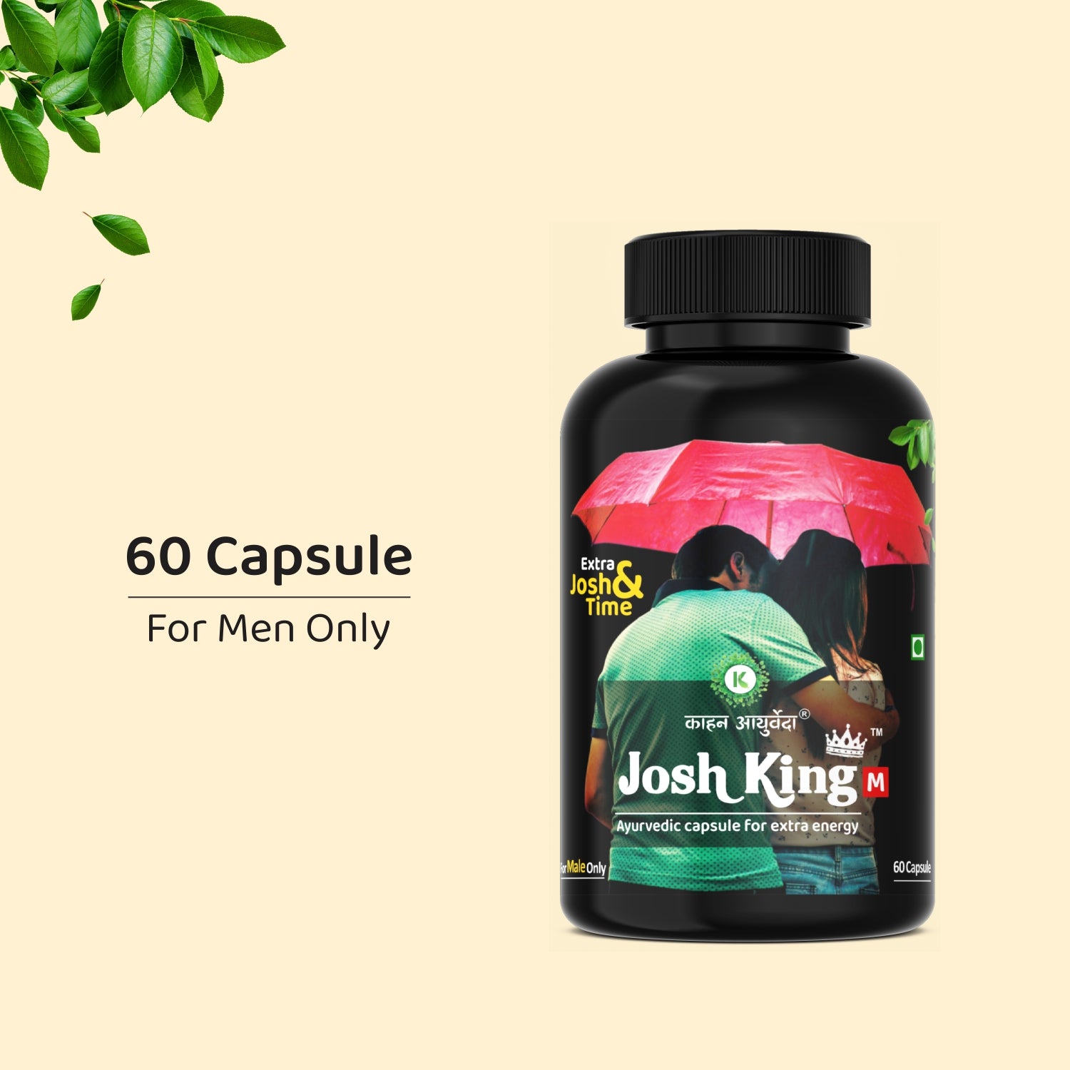 Kaahan Ayurveda JoshKing Capsule (Male) - 60 Caps