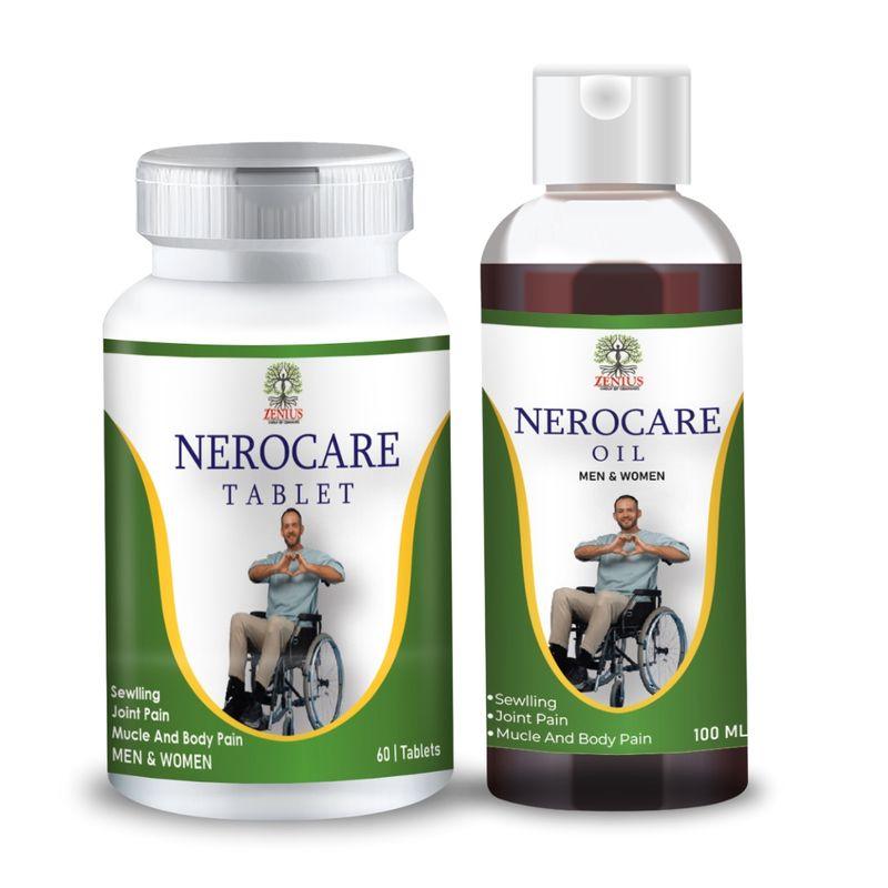 Zenius Nerocare Kit - Ayurvedic Solution for Nerve Strength, Mobility Support, and Recovery Assistance