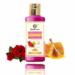 Khadi Care Herbal Rose & Honey Body Wash - 210ml.