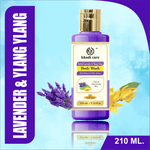 Khadi Care Herbal Lavender & Ylang Ylang Body Wash for Relaxing & Calm Skin - 210ml