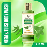Khadi Care Herbal Neem & Tulsi Face and Body Wash - 210ml
