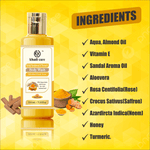 Khadi Care Herbal Sandal & Turmeric Body Wash - 210ml