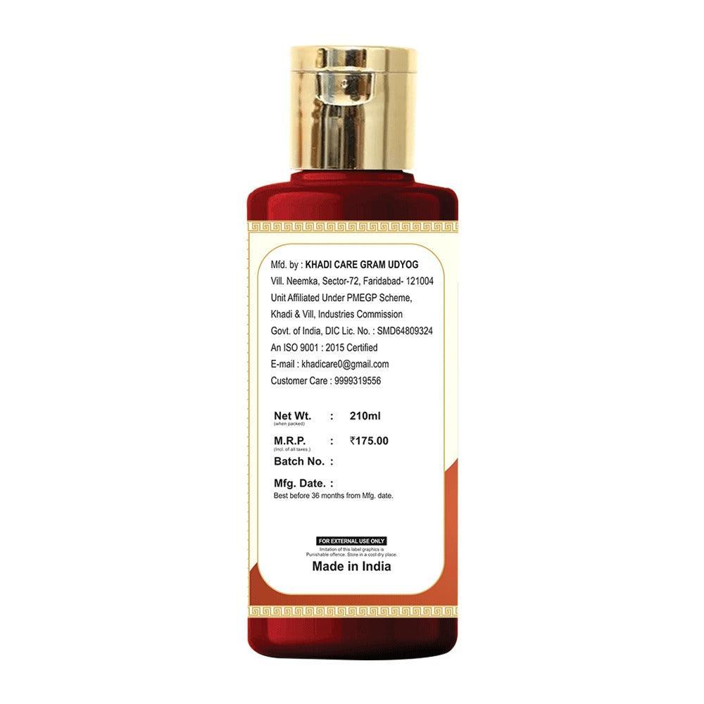 Khadi Care Herbal Satritha Shampoo for Deep Cleansing & Dandruff Control - 210ml