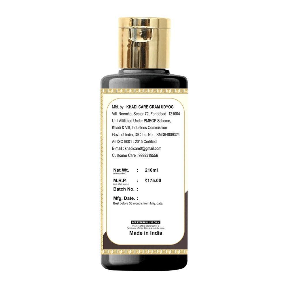 Khadi Care Herbal Shikakai Shampoo for Hair Strength & Conditioning - 210ml