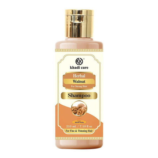 Khadi Care Herbal Walnut Shampoo - 210ml