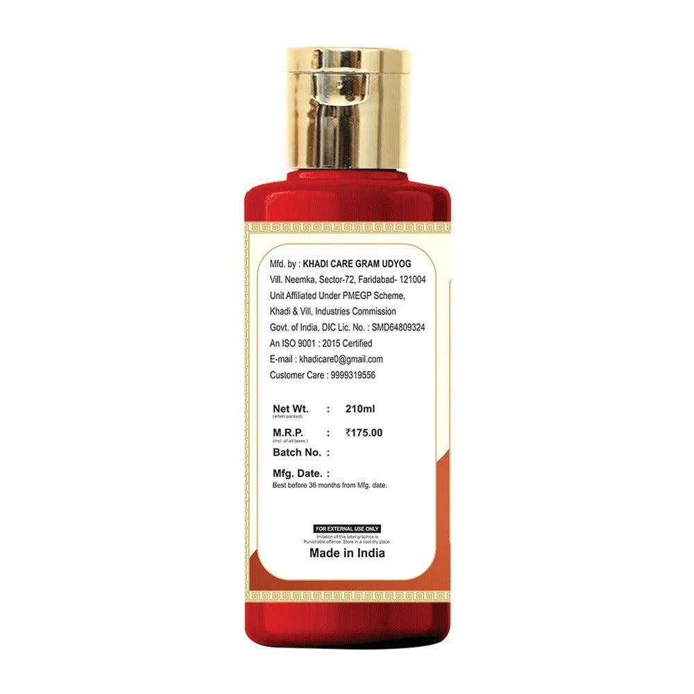 Khadi Care Herbal Reetha Shampoo for Deep Cleansing & Natural Shine - 210ml