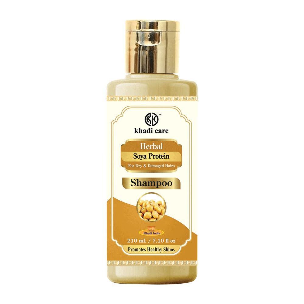 Khadi Care Herbal Soya Protein Shampoo - 210ml